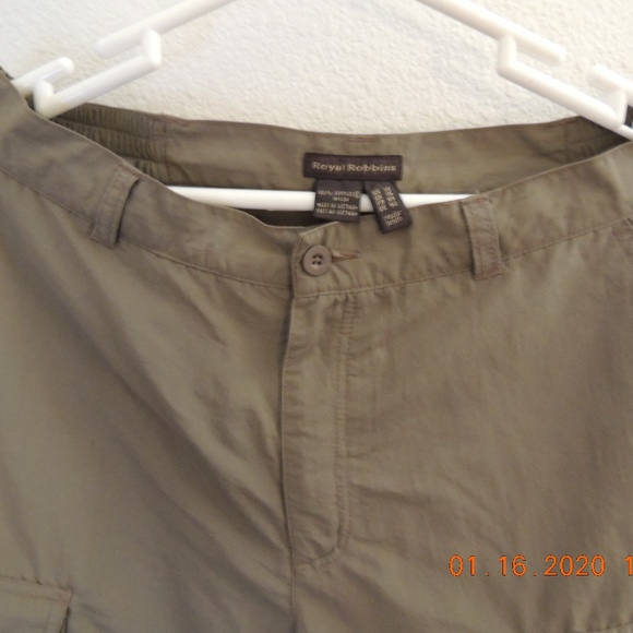ROYAL ROBBINS BOY ZIP OFF PANT SHORTS SIZE 12 - Picture 4 of 7